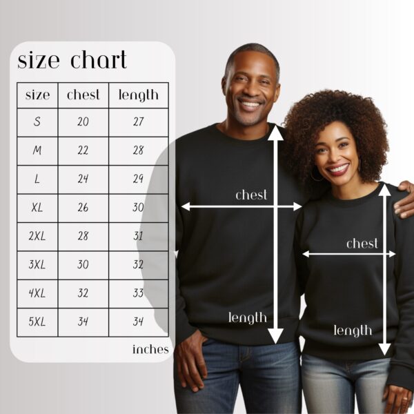 Unisex Size Chart